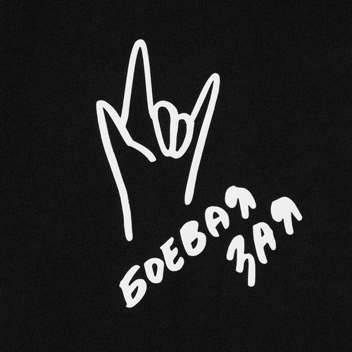 Худи оверсайз унисекс Tolla, черное