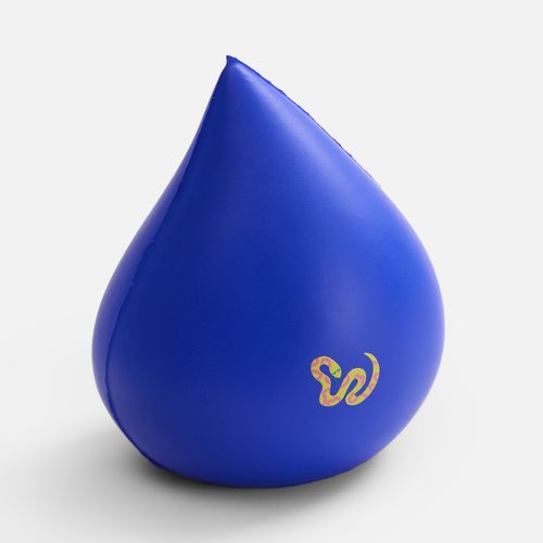 Антистресс «Капля», синий