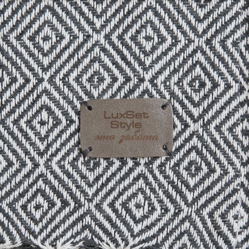 Лейбл кожаный Beta, S, серый