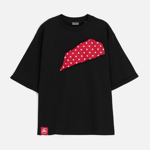 Футболка оверсайз унисекс Kosmos 2.0, черная