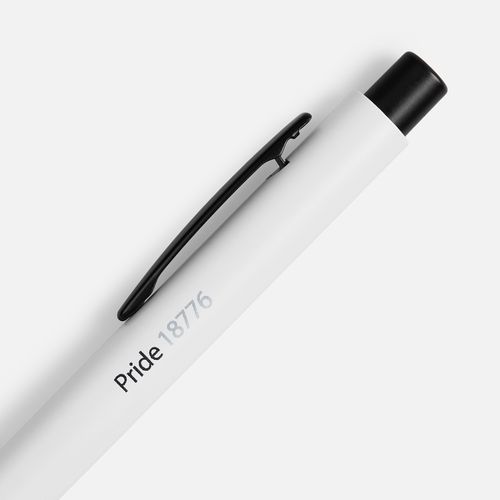 Ручка шариковая Pride, белая