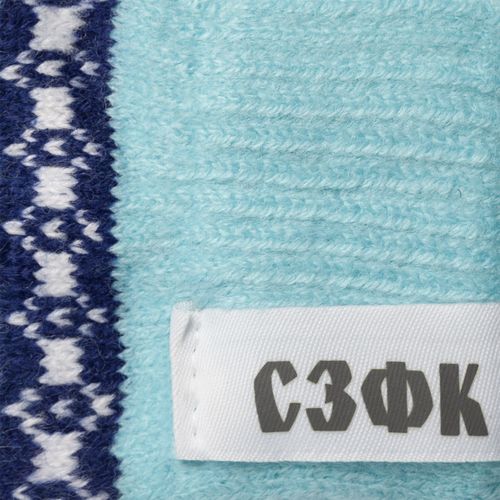 Сенсорные перчатки Snowflake, голубые