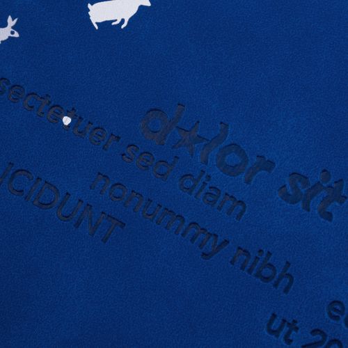 Ежедневник Urban, недатированный, ярко-синий