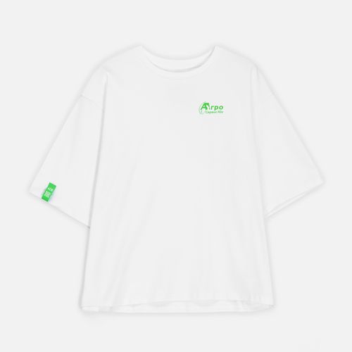 Лейбл тканевый Epsilon, S, зеленый неон