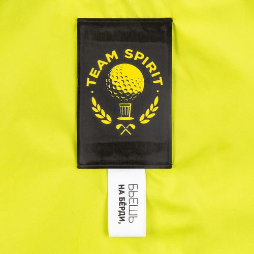 Лейбл из ПВХ Dzeta, ХL, черный