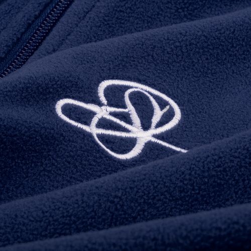 Куртка флисовая унисекс Fliska, темно-синяя