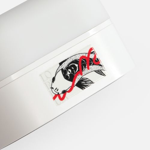 Станция беспроводной зарядки с колонкой и ночником Trilogy, белая