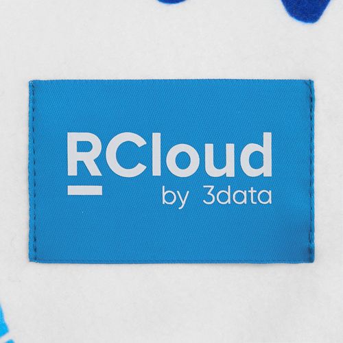 Флисовый плед Imaginario, синий