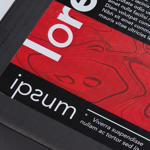 Эспандер кистевой пружинный Motive Power, черный с красным