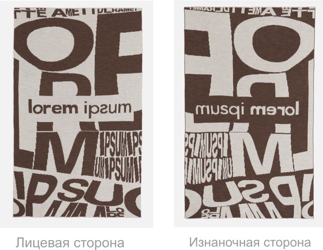 Плед на заказ Tricksy Net Grand Max, 2 цвета, S, акрил