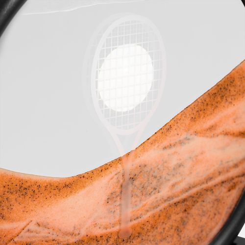 Песочная картина-антистресс Pleasantville, черная с оранжевым