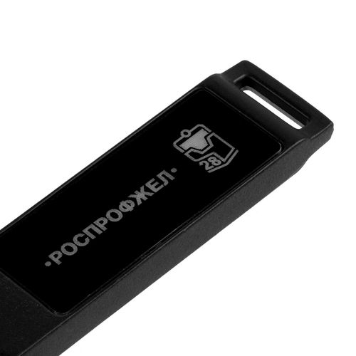 Флешка markBright Black с зеленой подсветкой, 32 Гб