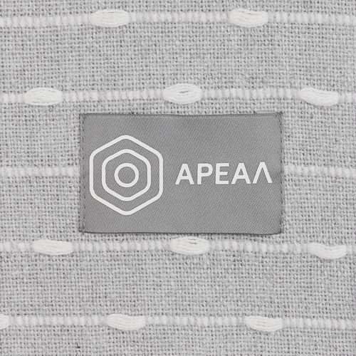 Лейбл тканевый Epsilon, M, серый