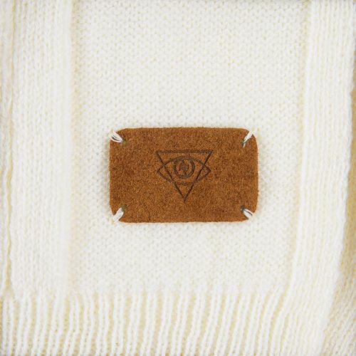 Плед Dantel, молочно-белый