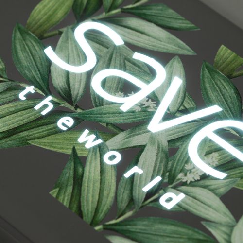 Аккумулятор Uniscend Starry с подсветкой, 5000 мАч, темно-серый