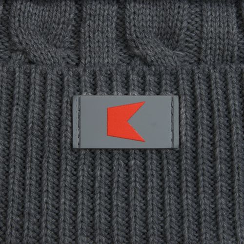 Лейбл из ПВХ Dzeta, S, серый