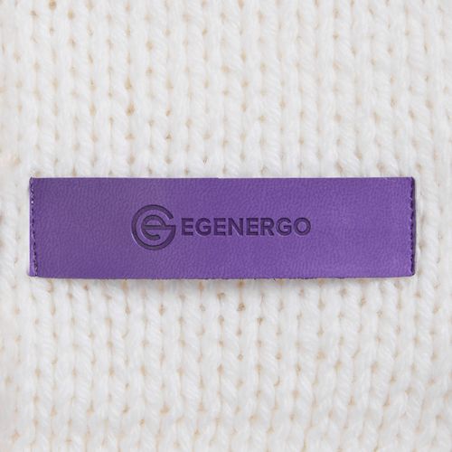 Плед Knitly, белый