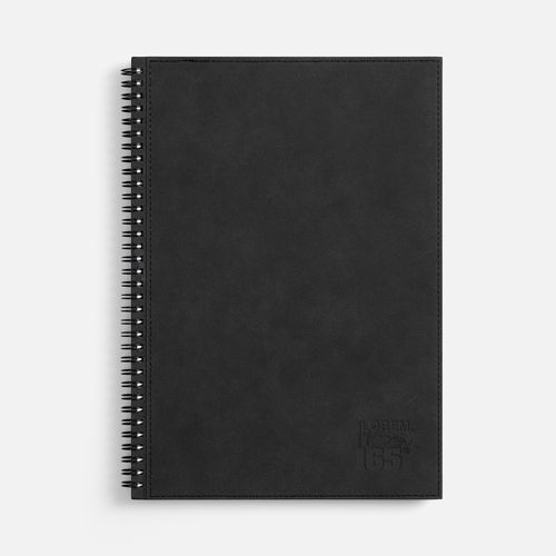 Ежедневник Notera Maxi, недатированный, черный