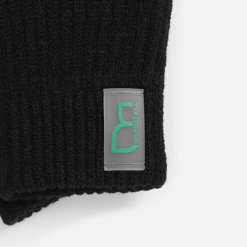 Варежки HappyGo, черные