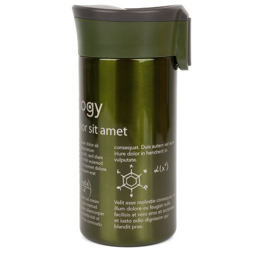 Термостакан Tralee, оливково-зеленый