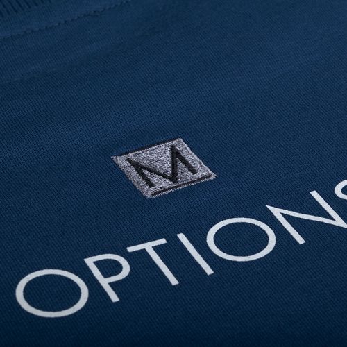 Футболка оверсайз унисекс Kosmos 2.0, темно-синяя