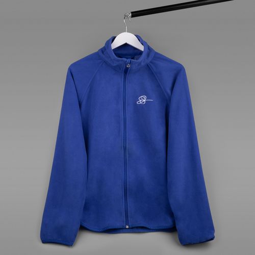 Куртка флисовая унисекс Fliska, ярко-синяя