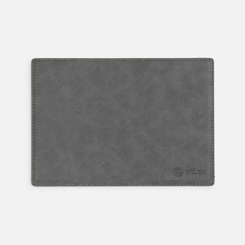 Обложка для паспорта Petrus, серая