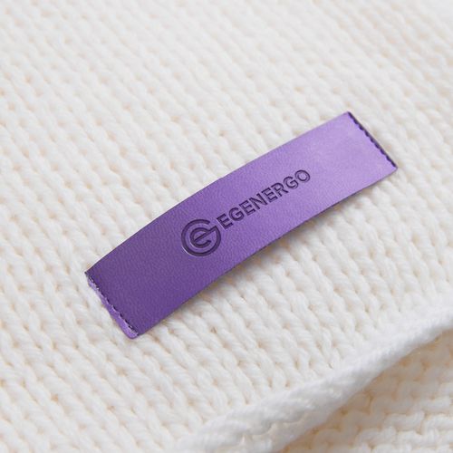 Плед Knitly, белый