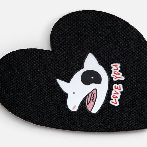 Наклейка тканевая Lunga Cor, M, черная