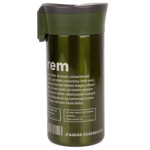 Термостакан Tralee, оливково-зеленый