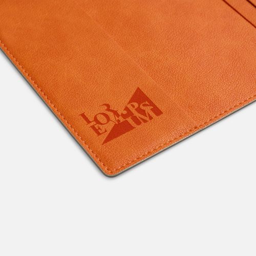 Обложка для паспорта Petrus, оранжевая