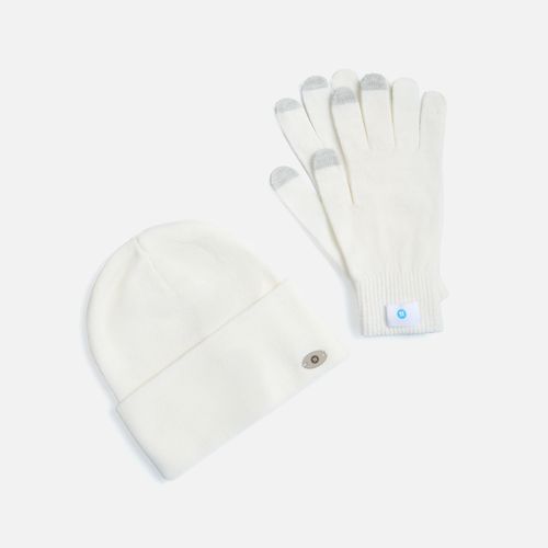 Перчатки сенсорные Urban Flow, молочно-белые