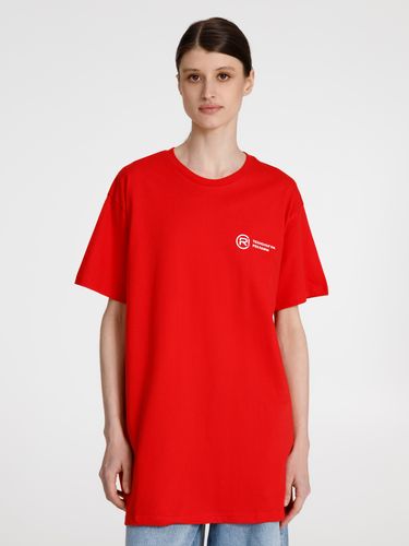 Футболка женская E190 красная