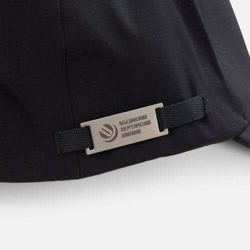 Бейсболка Kosmos, черная