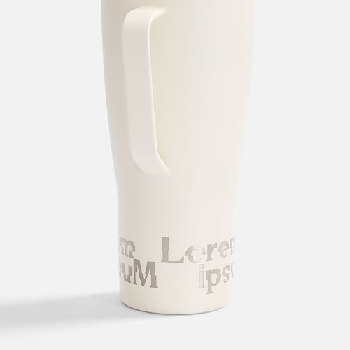 Термостакан Kasumigaoka, белый (молочный)