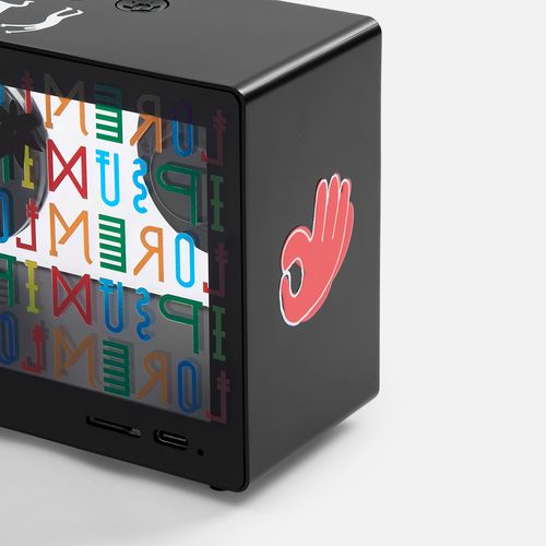 Bluetooth-колонка со светомузыкой Sensofonic, черная