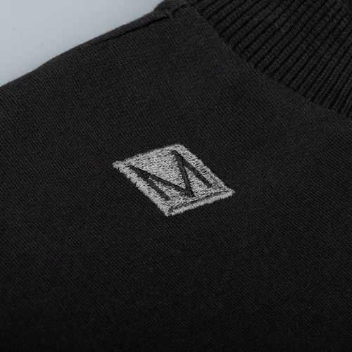 Футболка оверсайз с двойным рукавом Kosmos, черная