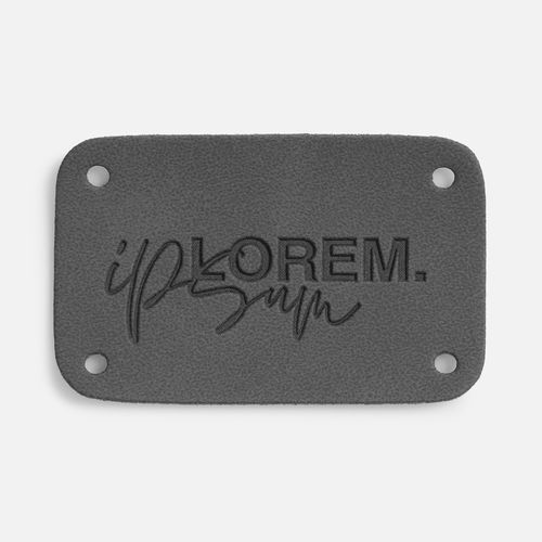 Лейбл Eta Nubuck Touch, S, темно-серый