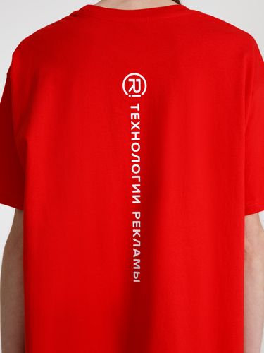 Футболка женская E190 красная