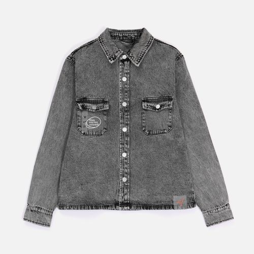 Куртка джинсовая O3, серая