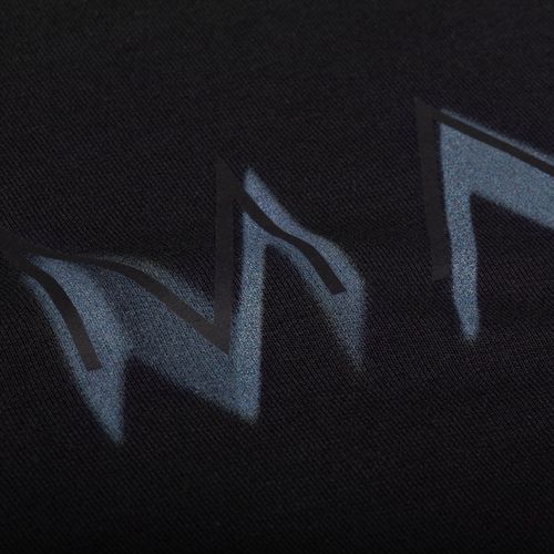 Футболка оверсайз с двойным рукавом Kosmos, черная