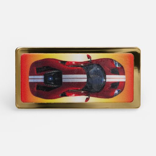 Значок Magnet Matto, золотистый глянцевый