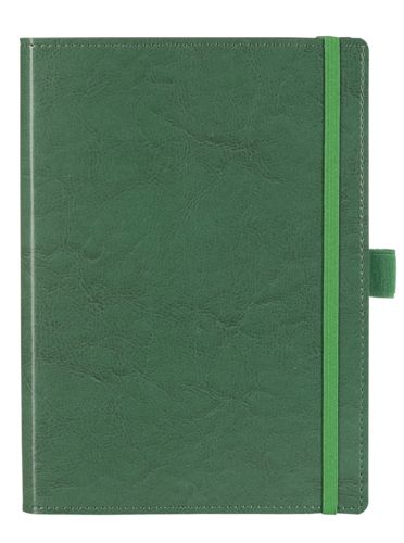 Ежедневник Soft Book, мягкая обложка, недатированный, зеленый