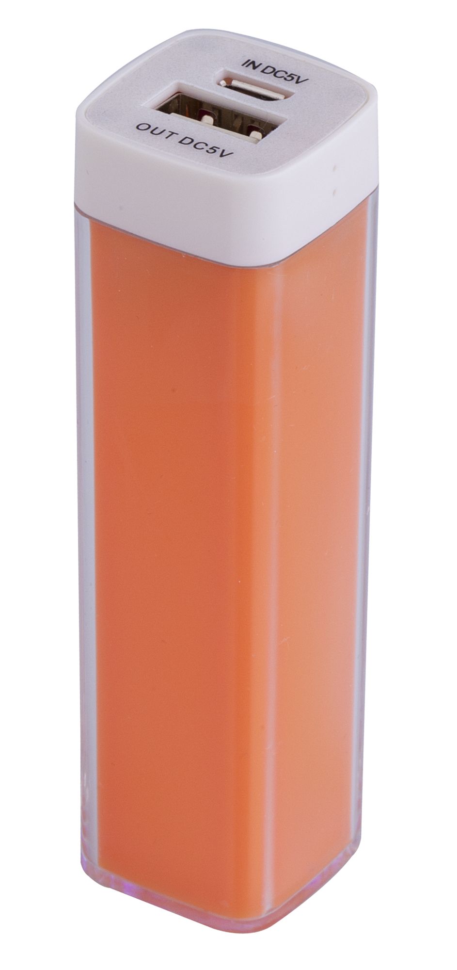 Внешний аккумулятор Bar, 2200 мАч, оранжевый