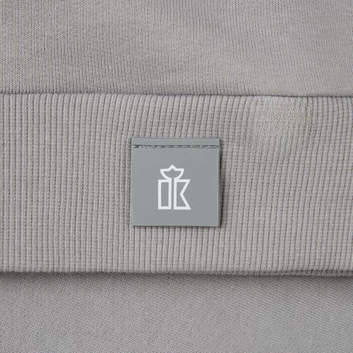 Лейбл из ПВХ Kare, серый