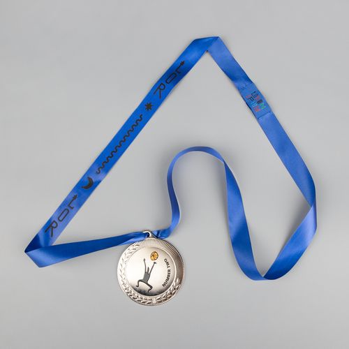 Лента сатиновая Satin 20 L, синяя, 110 см