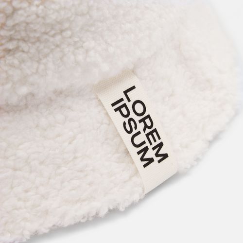 Панама Oblako, утепленная, молочно-белая