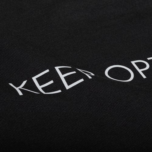 Футболка оверсайз с двойным рукавом Kosmos, черная