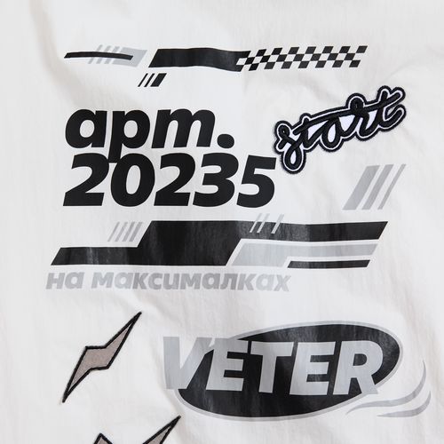 Куртка унисекс Veter, молочно-белая