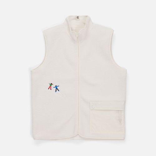 Жилет унисекс Oblako, светло-серый